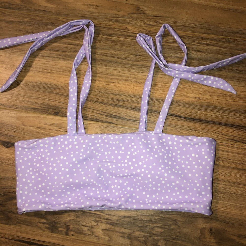 shein bandeau bikini top